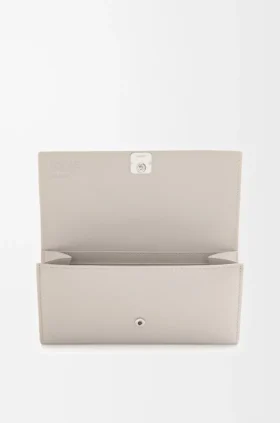 Pebbleグレインカーフスキン製「Anagram」コンチネンタル財布