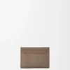 Pebbleグレイン加工のカーフスキン製 Anagram プレーンカードホルダー Pebbleグレイン加工のカーフスキン製 Anagram プレーンカードホルダー