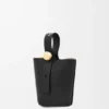 スムースカーフスキン製 ミニ・Pebble Bucket スムースカーフスキン製 ミニ・Pebble Bucket