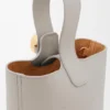 スムースカーフスキン製 ミニ・Pebble Bucket スムースカーフスキン製 ミニ・Pebble Bucket