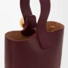 スムースカーフスキン製 ミニ・Pebble Bucket スムースカーフスキン製 ミニ・Pebble Bucket