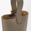 ソフトグレインカーフスキン製 ミニ・Pebble Bucket ソフトグレインカーフスキン製 ミニ・Pebble Bucket