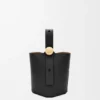 スムースカーフスキン製 ミニ・Pebble Bucket スムースカーフスキン製 ミニ・Pebble Bucket