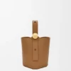 スムースカーフスキン製 ミニ・Pebble Bucket スムースカーフスキン製 ミニ・Pebble Bucket