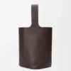 しなやかなグレイン加工カーフスキン製のラージ・Pebble Bucket しなやかなグレイン加工カーフスキン製のラージ・Pebble Bucket