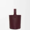 スムースカーフスキン製 ミニ・Pebble Bucket スムースカーフスキン製 ミニ・Pebble Bucket
