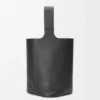 しなやかなグレイン加工カーフスキン製のラージ・Pebble Bucket
