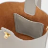 スムースカーフスキン製 ミニ・Pebble Bucket スムースカーフスキン製 ミニ・Pebble Bucket
