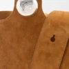 スエードカーフスキン製 ラージ・Pebble Bucketバッグ スエードカーフスキン製 ラージ・Pebble Bucketバッグ