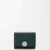 Pebbleグレインカーフスキン製「Pebble」トリフォールド財布