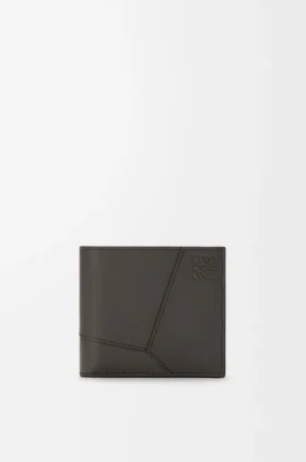 クラシックなカーフスキン製のPuzzleバイフォールド財布