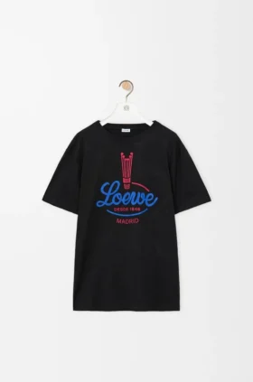 コットンブレンドのTシャツ