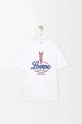 コットンブレンドのTシャツ