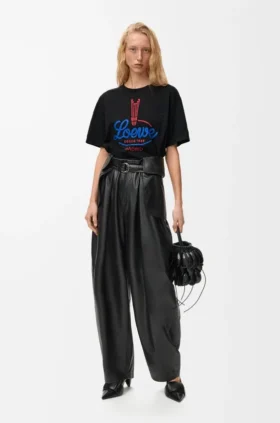 コットンブレンドのTシャツ