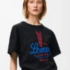 コットンブレンドのTシャツ