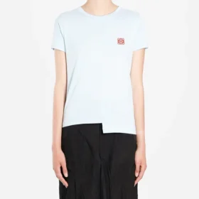 ロゴ入り半袖 Tシャツ ライトブルー S6299062Cr