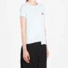 ロゴ入り半袖 Tシャツ ライトブルー S6299062Cr