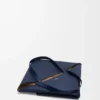 光沢のあるカーフスキン製 XL Puzzle Fold トートバッグ